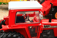 Load image into Gallery viewer, UH6701 Universal Hobbies 1:32 Scale Massey Ferguson 575 4WD Tractor with wide rear tyres Red Cab version