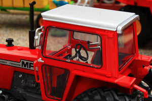 UH6764 Universal Hobbies 1:32 Scale Massey Ferguson 590 4WD Tractor with wide rear tyres Red Cab version