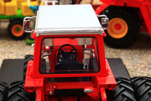 Load image into Gallery viewer, UH6766 Universal Hobbies 1:32 Scale Massey Ferguson 590 4WD Tractor with Molcon Duals Red Cab version