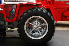 Load image into Gallery viewer, UH6768 Universal Hobbies 1:32 Scale Massey Ferguson 590 2WD Tractor with Molcon Duals Silver Red Cab version