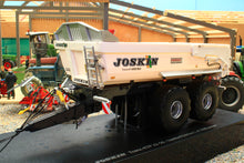 Load image into Gallery viewer, UH6814 Universal Hobbies 1:32 Scale Joskin LTP 27 65 Tipping Trailer in White Limited Edition