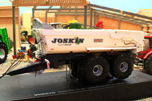 Load image into Gallery viewer, UH6814 Universal Hobbies 1:32 Scale Joskin LTP 27 65 Tipping Trailer in White Limited Edition