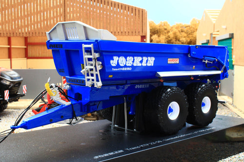 UH6818 Universal Hobbies 1:32 Scale Joskin Trans-KTP 27-50 Trailer in Blue Limited Edition