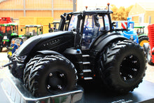 Load image into Gallery viewer, UH6819 Universal Hobbies Valtra S416 Unlimited 4WD Tractor on Duals in Matt Black