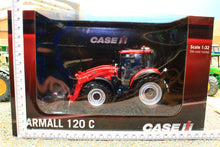Load image into Gallery viewer, UH6822 Universal Hobbies Case IH Farmall 120C Tractor with Front Loader