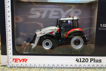 Load image into Gallery viewer, UH6823 Universal Hobbies Steyr 4120 Plus Tractor with Front Loader
