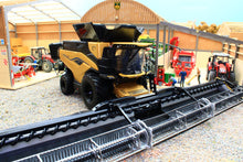 Load image into Gallery viewer, UH6829 Universal Hobbies New Holland CR11 Combine Harvester Gold Show Edition DETATCHED PARTS TO HEADER AS SHOWN