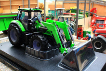 Load image into Gallery viewer, UH6859 Universal Hobbies 1:32 Scale Deutz Fahr 6150.4 TTV 4WD Tractor with front loader