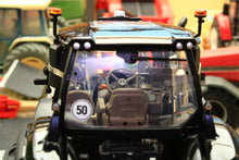 Load image into Gallery viewer, UH6862 Universal Hobbies 1:32 Scale Deutz Fahr 6150.4 TTV Warrior 4WD Tractor Gloss Black with Front Loader Limited Edition