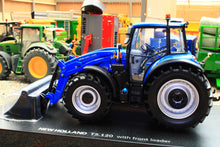 Load image into Gallery viewer, UH6874 Universal Hobbies New Holland T5.120 Tractor with Front Loader