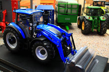 Load image into Gallery viewer, UH6874 Universal Hobbies New Holland T5.120 Tractor with Front Loader