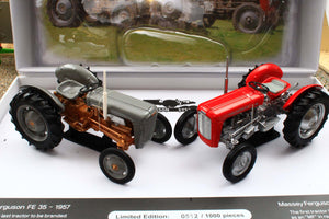 UH7125 Universal Hobbies Ferguson FE35 & Massey Ferguson 35 Gift Set