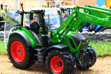 Load image into Gallery viewer, USK10642 USK Fendt 313 Vario Tractor with Loader and Round Bale Grab