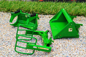 W7381 WIKING LOADER ATTACHMENT SET A IN JOHN DEERE GREEN