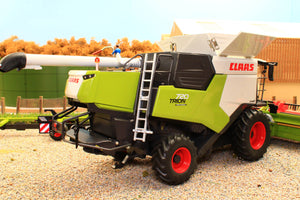 W7857 Wiking 1:32 Scale Claas Trion 720 Montana Combine Harvester with Convio 1080 Header and Trailer