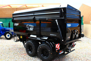 W7871 WIKING 1:32 Scale Krampe Big Body 650 Tipping trailer with silage extension in Black Limited Edition