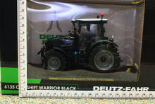 Load image into Gallery viewer, WE1087 Weise Toys 1:32 Scale Deutz 6135C RVShift Warrior 4WD Tractor in Limited Edition Black
