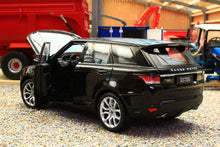 Load image into Gallery viewer, WEL24059K WELLY 1:24 Scale Range Rover Sport in Black