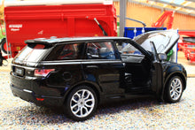 Load image into Gallery viewer, WEL24059K WELLY 1:24 Scale Range Rover Sport in Black