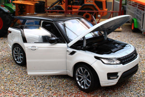 WEL24059W WELLY 1:24 Scale Range Rover Sport in White