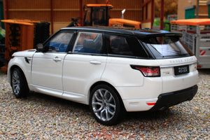 WEL24059W WELLY 1:24 Scale Range Rover Sport in White