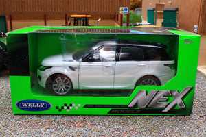 WEL24059W WELLY 1:24 Scale Range Rover Sport in White