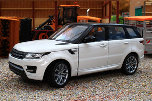 WEL24059W WELLY 1:24 Scale Range Rover Sport in White