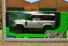 Load image into Gallery viewer, WEL24110S Welly 1:24 Scale New Land Rover Defender 90 2020 in Silver