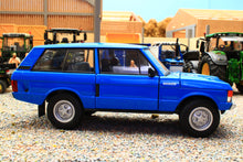 Load image into Gallery viewer, WEL24128B Welly 1:24 Scale Range Rover in Blue 1970