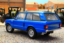 Load image into Gallery viewer, WEL24128B Welly 1:24 Scale Range Rover in Blue 1970