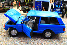 Load image into Gallery viewer, WEL24128B Welly 1:24 Scale Range Rover in Blue 1970