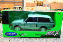 Load image into Gallery viewer, WEL24128G Welly 124 Scale Range Rover in Green 1970