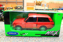 Load image into Gallery viewer, WEL24128R Welly 1:24 Scale Range Rover in Red 1970