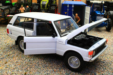 Load image into Gallery viewer, WEL24128W Welly 1:24 Scale Range Rover in White 1970