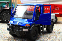 Load image into Gallery viewer, WEL32380CBL Welly 1:32 Scale Unimog U400