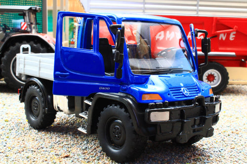 WEL32380CBL Welly 1:32 Scale Unimog U400