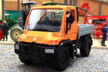 Load image into Gallery viewer, WEL32380COR Welly 1:32 Scale Unimog U400 in Municipal Yellow