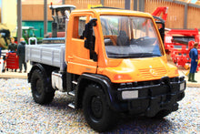 Load image into Gallery viewer, WEL32380COR Welly 1:32 Scale Unimog U400 in Municipal Yellow