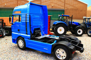 WEL32640B Welly 1:32 Scale MAN TG510A XXL 4x2 Lorry in Bright Blue