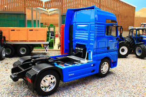 WEL32640B Welly 1:32 Scale MAN TG510A XXL 4x2 Lorry in Bright Blue