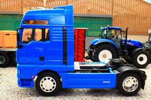 Load image into Gallery viewer, WEL32640B Welly 1:32 Scale MAN TG510A XXL 4x2 Lorry in Bright Blue