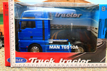 Load image into Gallery viewer, WEL32640B Welly 1:32 Scale MAN TG510A XXL 4x2 Lorry in Bright Blue