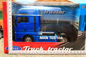 WEL32640B Welly 1:32 Scale MAN TG510A XXL 4x2 Lorry in Bright Blue