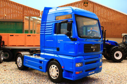 WEL32640B Welly 1:32 Scale MAN TG510A XXL 4x2 Lorry in Bright Blue