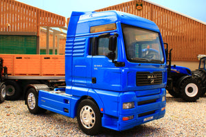 WEL32640B Welly 1:32 Scale MAN TG510A XXL 4x2 Lorry in Bright Blue