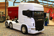 Load image into Gallery viewer, WEL32670LW WELLY 1:32 Scale Scania R730 V8 6x4 Lorry in White