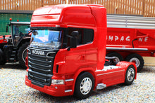 Load image into Gallery viewer, WEL32670R0K Welly 1:32 Scale Scania R730 4x2 Lorry in Red