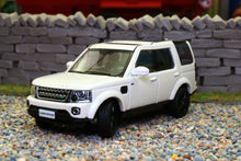 Load image into Gallery viewer, WHE640102 WHEELART 1:64 Scale Land Rover Discovery 4 in White with Black Alloys