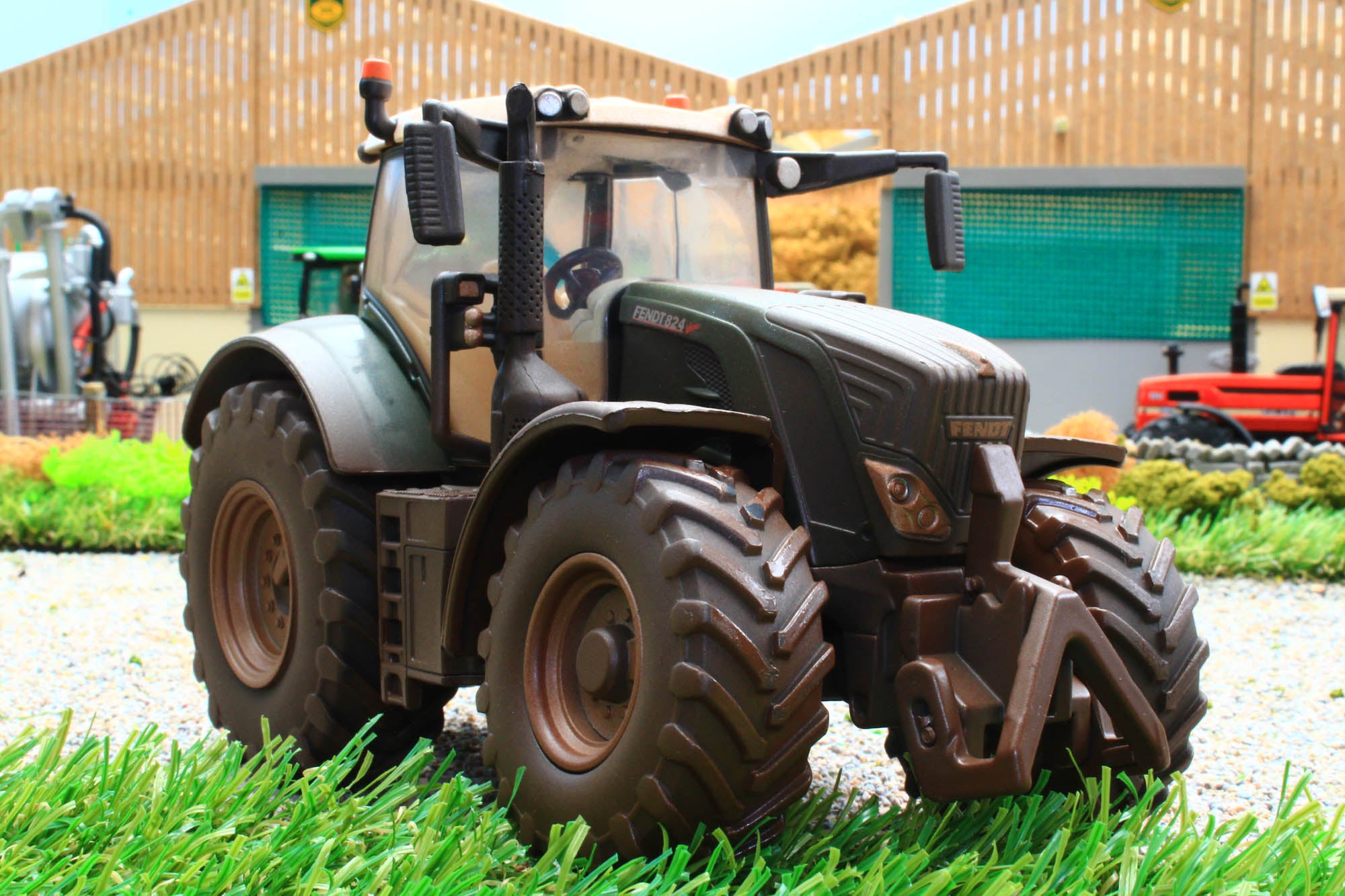 43290(W) Weathered Britains Fendt 824 Vario PROFI Special Edition Trac ...