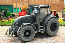 Load image into Gallery viewer, Weathered 43309 Britains 1:32 Scale Valtra Q305 4WD Tractor in Black Dusty Effect